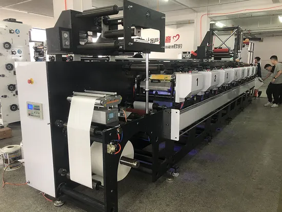 Reel Paper Loading, Flexo Ruling, Slitting, Stitching, Folding and Trimming Machine