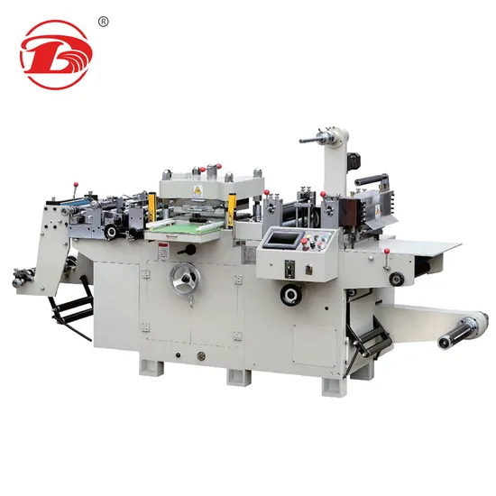 Kleine Rill- und Perforationsstanzmaschine